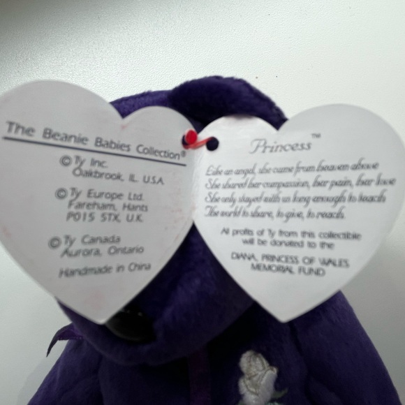 TY Beanie Baby - PRINCESS - Picture 2 of 9